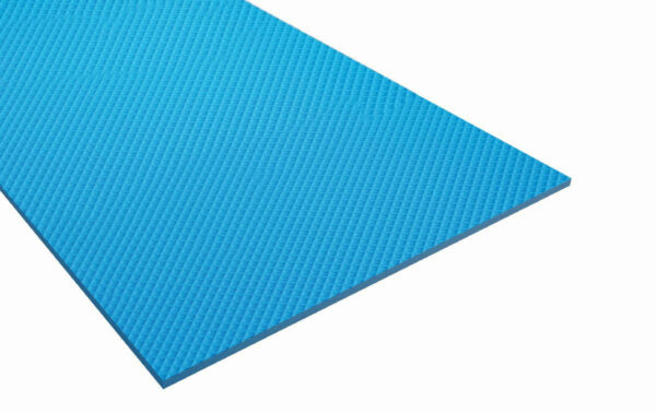 PU đồng nhất xanh dương caro 3.10mm